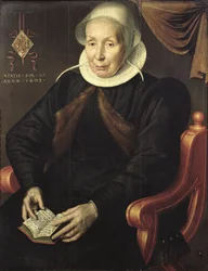 Retrato de una mujer anciana, 1603